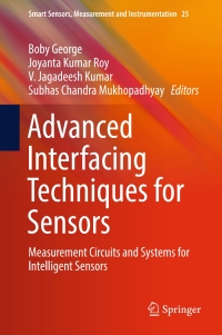 Cover image: Advanced Interfacing Techniques for Sensors 9783319553689