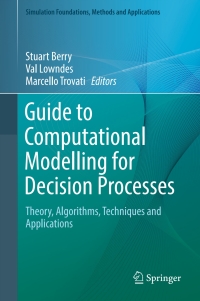 Cover image: Guide to Computational Modelling for Decision Processes 9783319554167