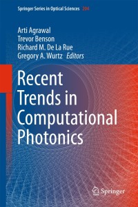 Cover image: Recent Trends in Computational Photonics 9783319554372