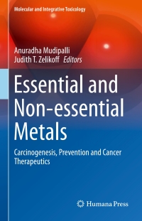 Cover image: Essential and Non-essential Metals 9783319554464