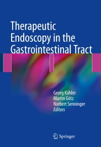 Cover image: Therapeutic Endoscopy in the Gastrointestinal Tract 9783319554679