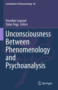 Titelbild: Unconsciousness Between Phenomenology and Psychoanalysis 9783319555164