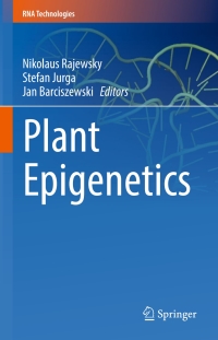 صورة الغلاف: Plant Epigenetics 9783319555195