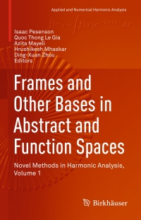 Omslagafbeelding: Frames and Other Bases in Abstract and Function Spaces 9783319555492