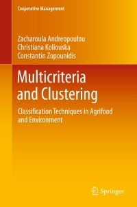 Imagen de portada: Multicriteria and Clustering 9783319555645