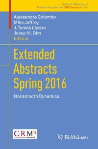 Cover image: Extended Abstracts Spring 2016 9783319556413