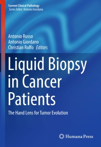 Imagen de portada: Liquid Biopsy in Cancer Patients 9783319556598