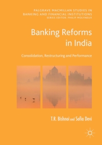 Imagen de portada: Banking Reforms in India 9783319556628