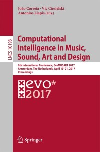 Imagen de portada: Computational Intelligence in Music, Sound, Art and Design 9783319557496