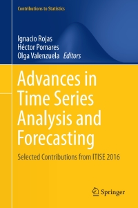 Cover image: Advances in Time Series Analysis and Forecasting 9783319557885
