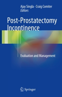 Imagen de portada: Post-Prostatectomy Incontinence 9783319558271