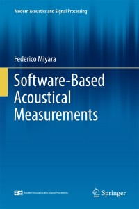 Cover image: Software-Based Acoustical Measurements 9783319558707