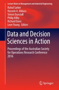 Cover image: Data and Decision Sciences in Action 9783319559131