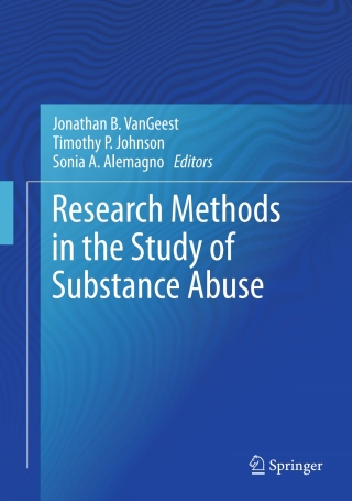 Cover image: Research Methods in the Study of Substance Abuse 9783319559780