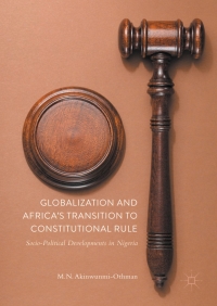 Imagen de portada: Globalization and Africa’s Transition to Constitutional Rule 9783319560342