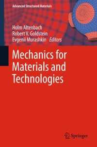 Cover image: Mechanics for Materials and Technologies 9783319560496