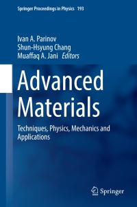 Cover image: Advanced Materials 9783319560618