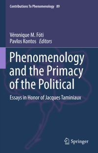 Imagen de portada: Phenomenology and the Primacy of the Political 9783319561592