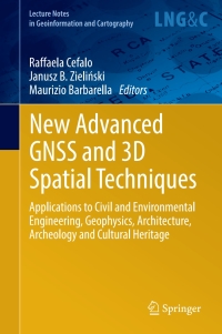 Cover image: New Advanced GNSS and 3D Spatial Techniques 9783319562179