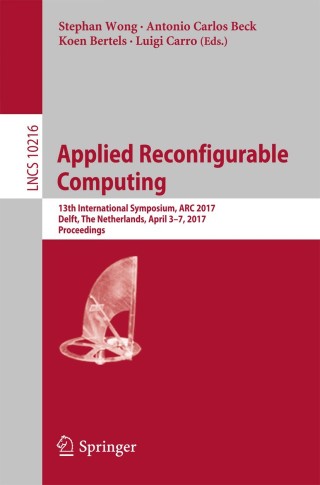 Imagen de portada: Applied Reconfigurable Computing 9783319562575