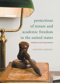 Cover image: Protections of Tenure and Academic Freedom in the United States 9783319562698