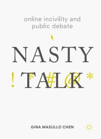Cover image: Online Incivility and Public Debate 9783319562728