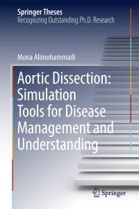 Omslagafbeelding: Aortic Dissection: Simulation Tools for Disease Management and Understanding 9783319563268
