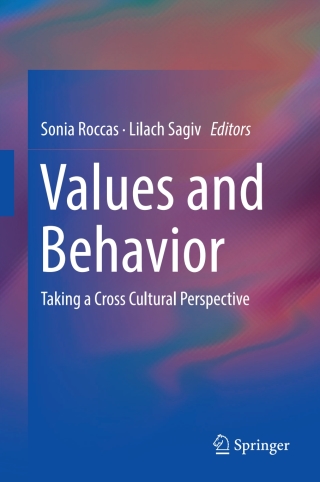 Imagen de portada: Values and Behavior 9783319563503