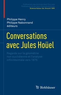 Titelbild: Conversations avec Jules Hoüel 9783319564029