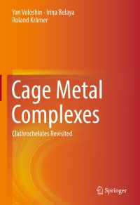 صورة الغلاف: Cage Metal Complexes 9783319564197