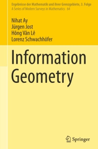 Cover image: Information Geometry 9783319564777