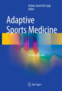Cover image: Adaptive Sports Medicine 9783319565668