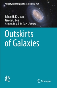 表紙画像: Outskirts of Galaxies 9783319565699