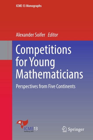 صورة الغلاف: Competitions for Young Mathematicians 9783319565842