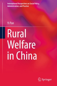 Cover image: Rural Welfare in China 9783319566252