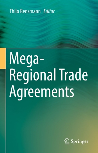 Omslagafbeelding: Mega-Regional Trade Agreements 9783319566627