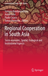 Cover image: Regional Cooperation in South Asia 9783319567464