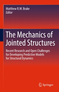 Imagen de portada: The Mechanics of Jointed Structures 9783319568164