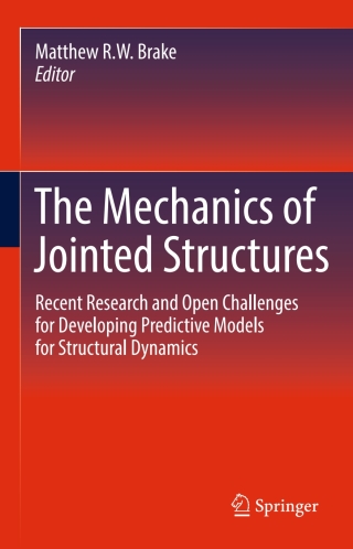 Cover image: The Mechanics of Jointed Structures 9783319568164