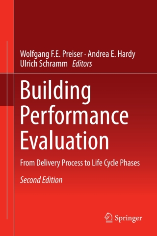 Cover image: Building Performance Evaluation 2nd edition 9783319568614