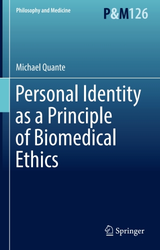 Imagen de portada: Personal Identity as a Principle of Biomedical Ethics 9783319568676
