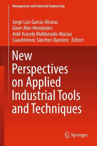 Cover image: New Perspectives on Applied Industrial Tools and Techniques 9783319568706