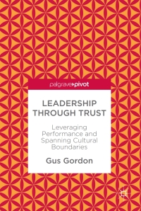 Cover image: Leadership through Trust 9783319569543