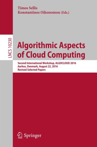 Imagen de portada: Algorithmic Aspects of Cloud Computing 9783319570440