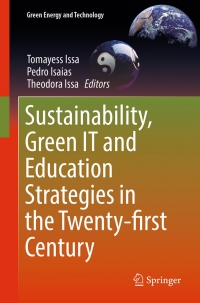 Immagine di copertina: Sustainability, Green IT and Education Strategies in the Twenty-first Century 9783319570686