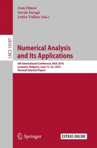 Cover image: Numerical Analysis and Its Applications 9783319570983