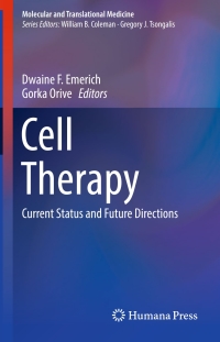 Imagen de portada: Cell Therapy 9783319571522