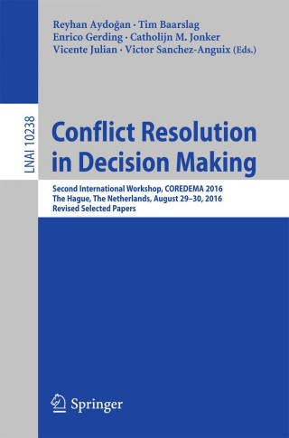 Titelbild: Conflict Resolution in Decision Making 9783319572840