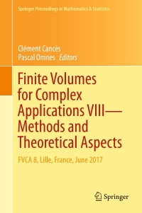 Titelbild: Finite Volumes for Complex Applications VIII - Methods and Theoretical Aspects 9783319573960