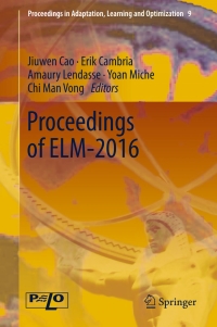 Titelbild: Proceedings of ELM-2016 9783319574202